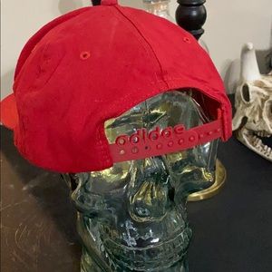 Vintage red adidas hat